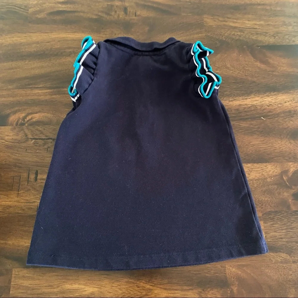 Jacadi Flutter Sleeves Polo Baby Dress